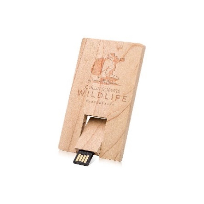 USB Flash Drive: Wood