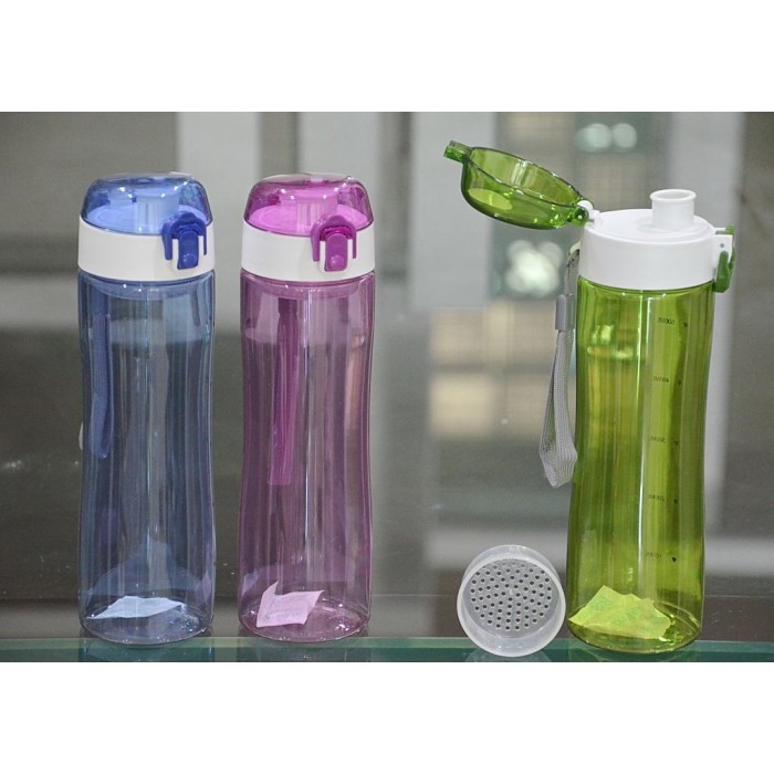 Single wall plastic bottle PC