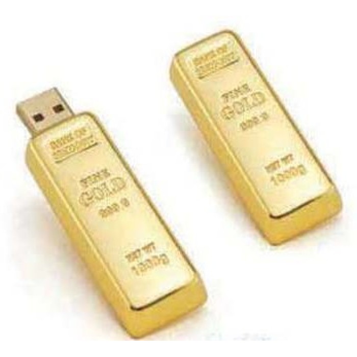 Gold Bar model USB Drive