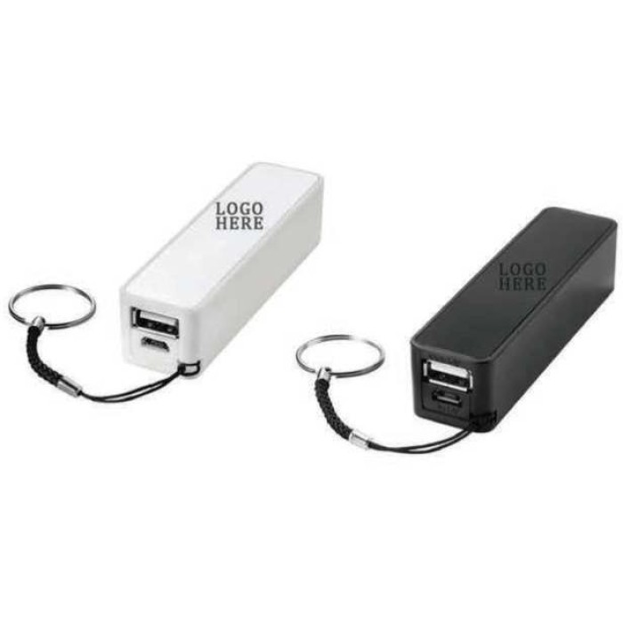 Powerbank with metal key ring