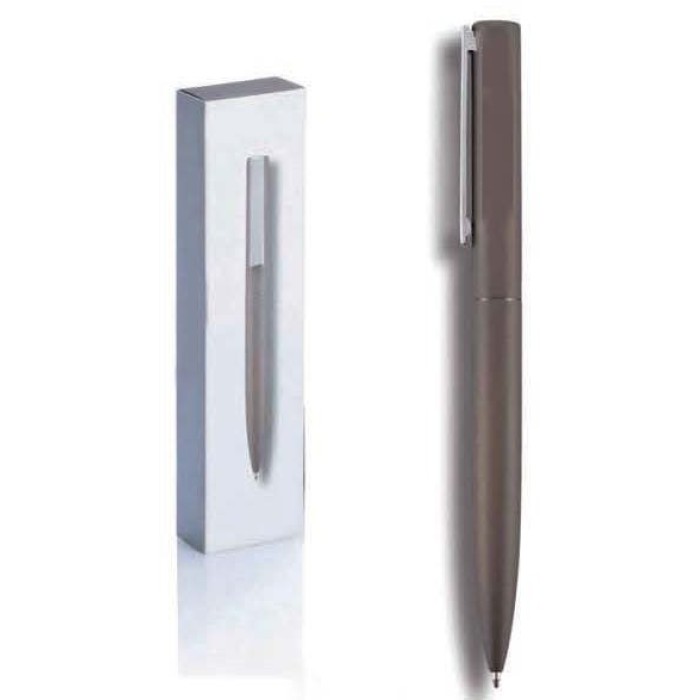 Stainless steel ballpoint pen