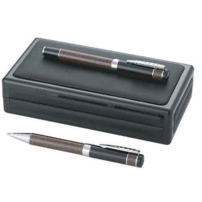 Gift set with Rollerball and ball point pens