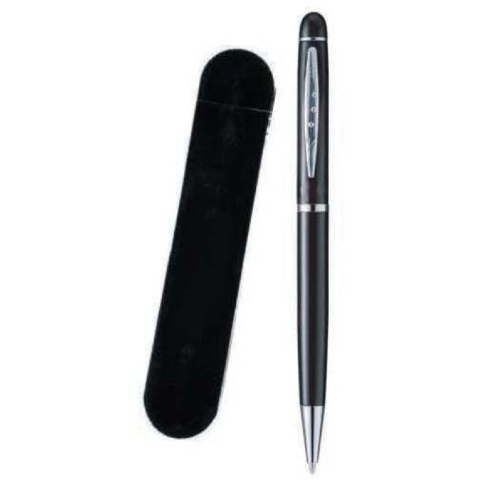 Ball point with  velvet pouch