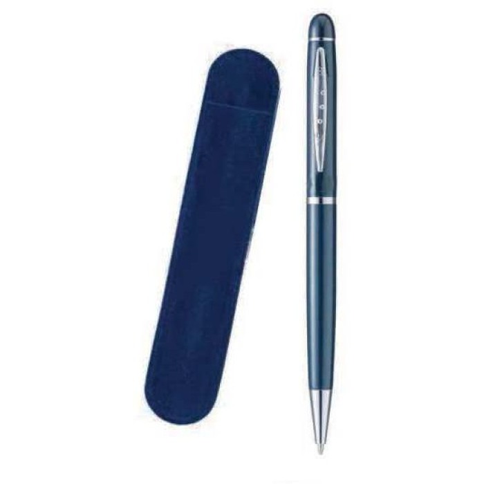 Ball point with  velvet pouch