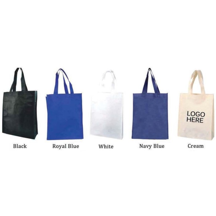 Plain shopping bags