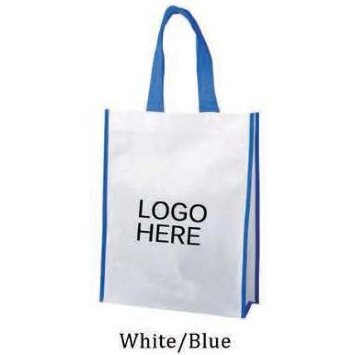 White border color shopping bags