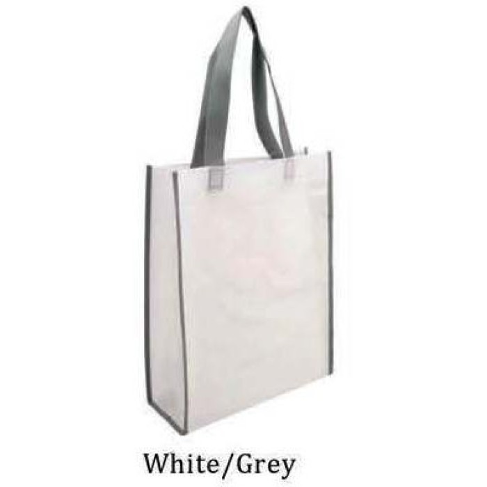 White border color shopping bags