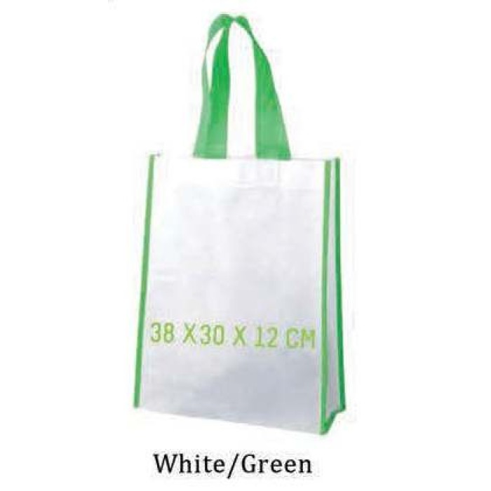 White border color shopping bags