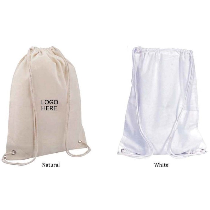 Eco Friendly Cotton Draw String Bags