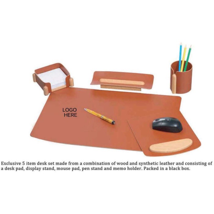 Executive 5 item desk set