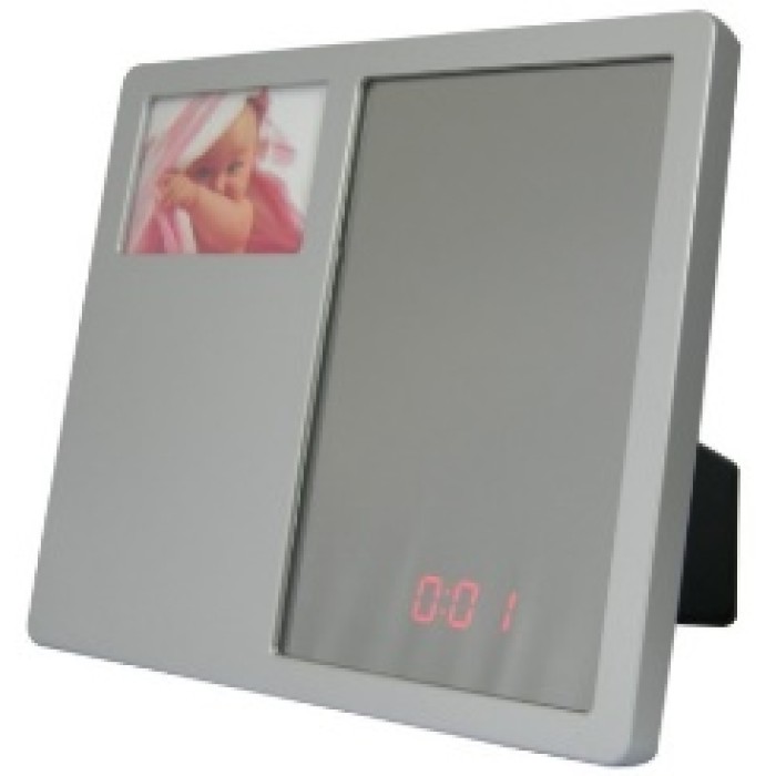 LED Alarm Clock with Mirror BY-2036