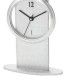 Glass Quatz Aluminium Desk Clock